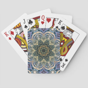 Baralho Nova Era Boêmia Yoga Azul Roxo Mandala