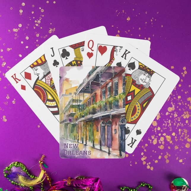 Baralho Nova Orleans Bourbon Street (Criador carregado)