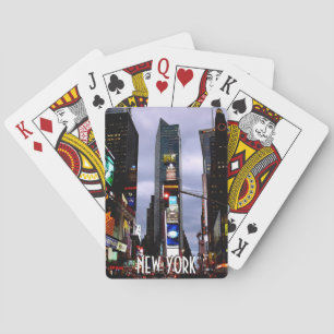 Baralho Nova York Jogando Cartões NYC Souvenir Cartões P