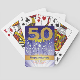 Baralho Numeral de Negrito de Aniversário de Recuperação d