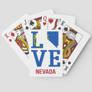 Baralho O amor estatal de Nevada EUA