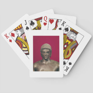 Baralho O Apollo de Piombino, cabeça da estátua, encontr