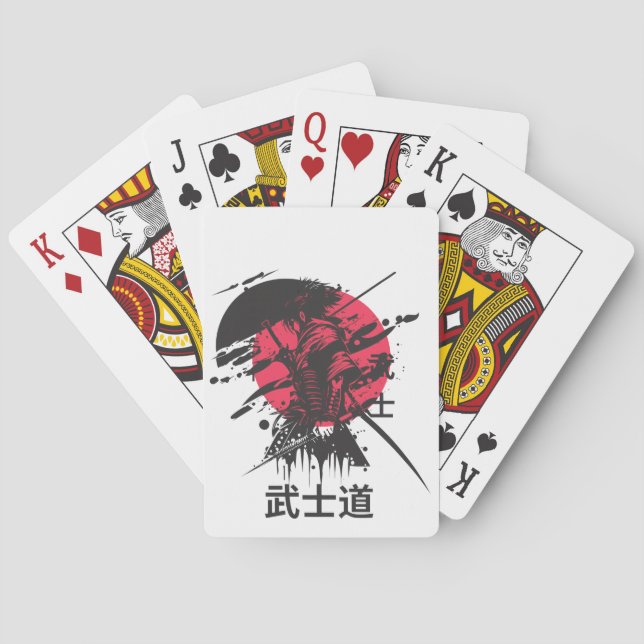 Baralho O Ás do Bushido (Verso)