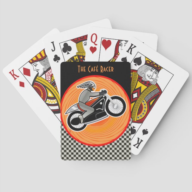 Baralho O Café Racer (Poker Deck) (Verso)