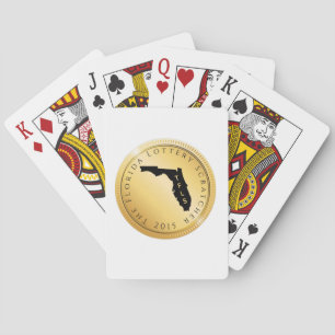 Baralho O Cratcher da Loteria da Flórida Jogando Cartões