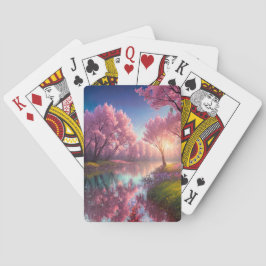 Baralho O Desmoronamento de Sunset no Rio Pacífico