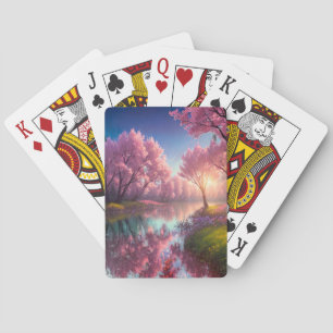 Baralho O Desmoronamento de Sunset no Rio Pacífico