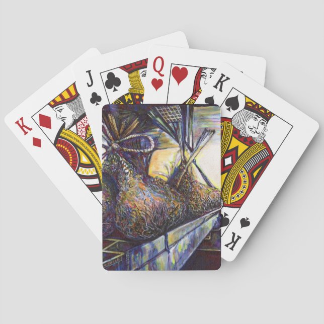 Baralho O destino da vida ferida (Verso)