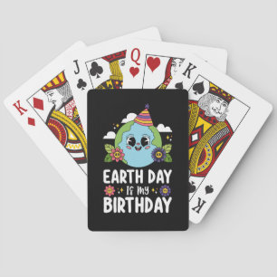 Baralho O Dia Da Terra É A Minha Natureza De Planeta Engra