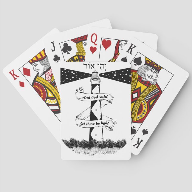 Baralho O fim da terra John o'cultiva os faróis (Verso)