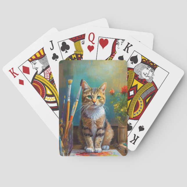 Baralho O Gato Artístico (Verso)