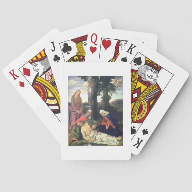 Baralho O lamento do cristo inoperante (Verso)
