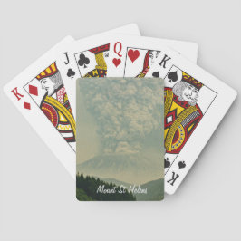 Baralho O Monte Rua Helena Foto de Erupção Vulcânica