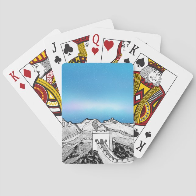 Baralho O muro Excelente da China (Verso)