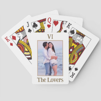 Baralho O Nome E A Foto Do Casal Do Lovers Tarot Mockup