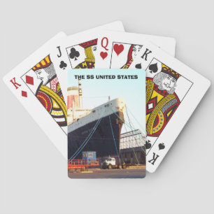 Baralho O Ocean Liner dos Estados Unidos   