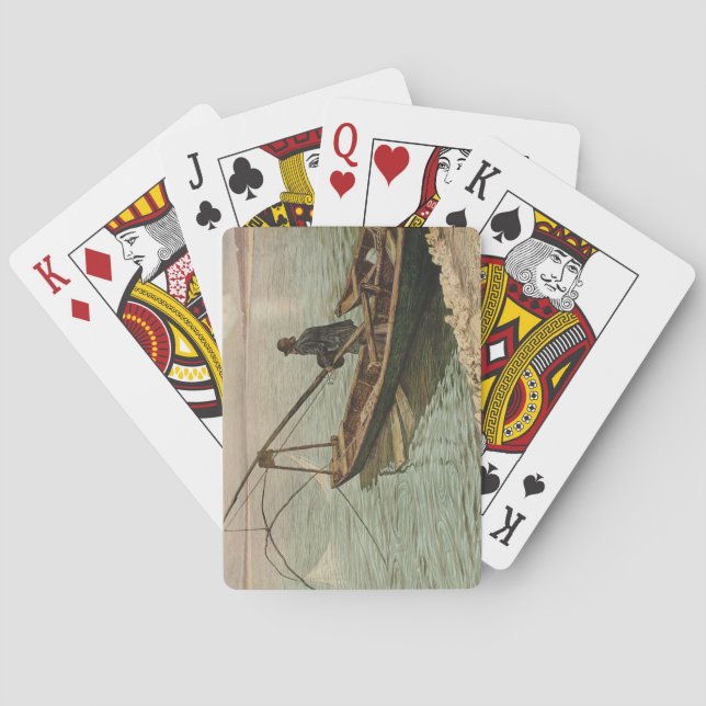 Baralho O pescador (por Max Kurzweil) (Verso)