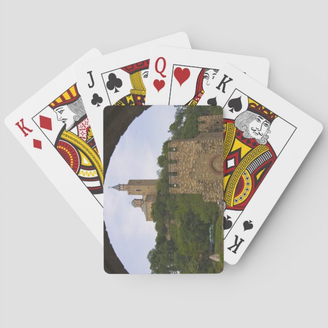 Baralho O reduto medieval de Tsarevets (Verso)