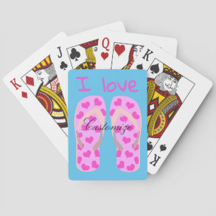 Baralho O rosa Flip-Flops Thunder_Cove