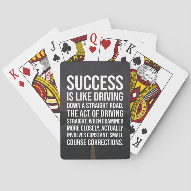 Baralho O Sucesso É Uma Estrada De Hetero (Verso)