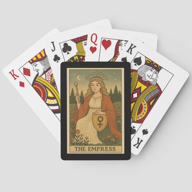 Baralho O Tarot da Imperatriz Unisex (Verso)