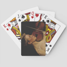Baralho O violinista (músico masculino) (por Pekka Halonen