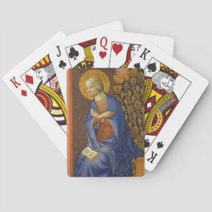 Baralho O Virgin Annunciate, C. 1430 (o tempera no painel)