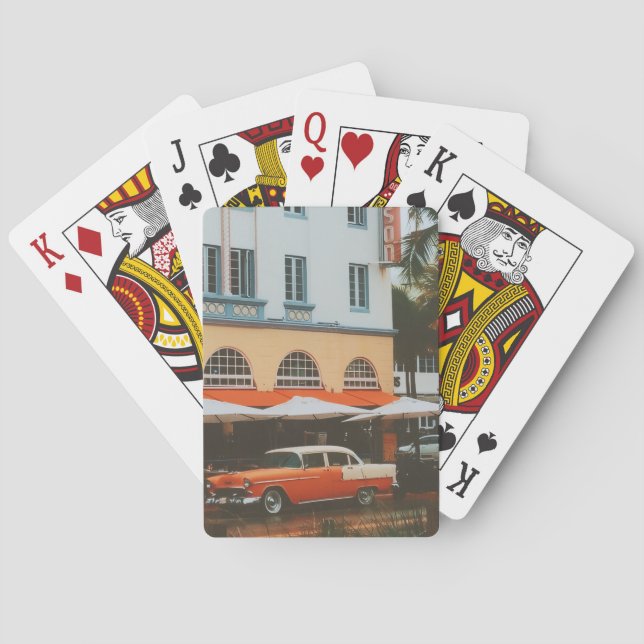 Baralho Ocean Drive, South Beach, Miami (Verso)