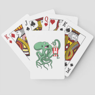 Baralho Octopus com pipoca