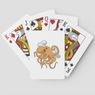 Baralho Octopus Cook Chef Chapéu