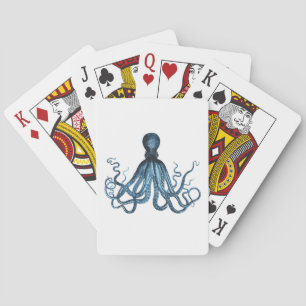 Baralho Octopus kraken — mar litoral marítimo de praia