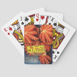 Baralho Octopus Tako た こ Tsukiji Fish Market, Tóquio, Japã