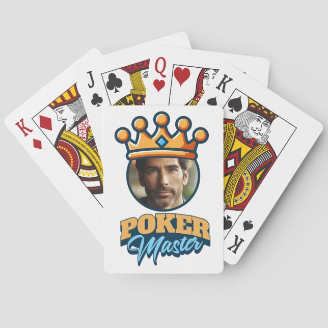 Baralho Oferta Personalizada de Poker de Fotografia Mestre (Verso)
