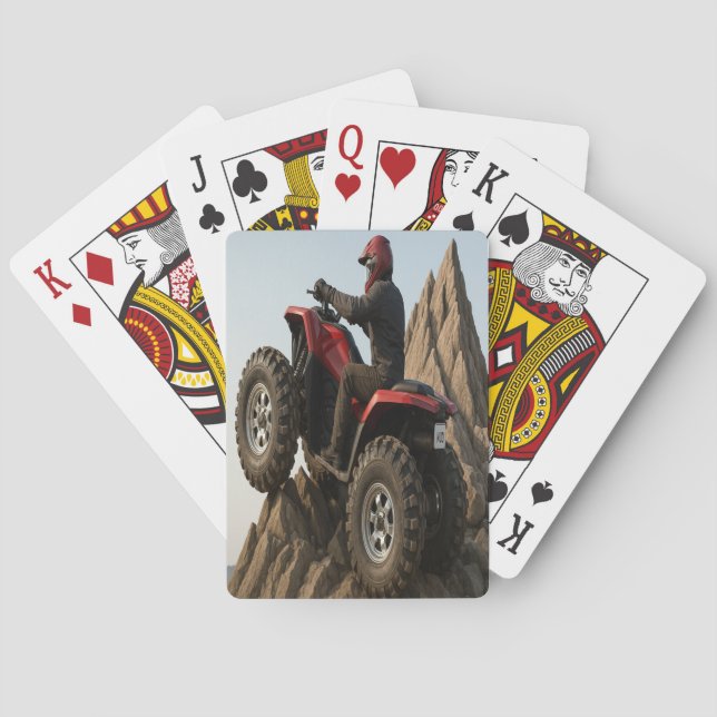 Baralho Off-Road ATV Adventure Playing Cards (Verso)