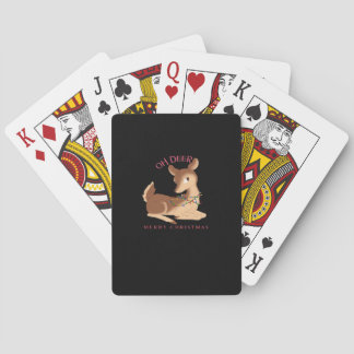 Baralho Oh Deer Christmas Modern Design 