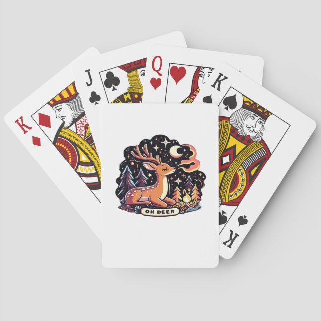 Baralho Oh Deer Contemporary Graphic Vibe  (Verso)