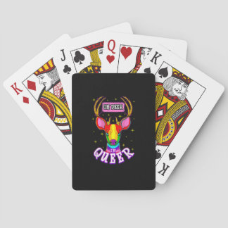 Baralho Oh Deer Queer Pride Month Celebration Gift 