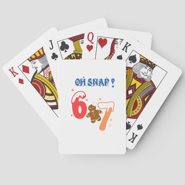 Baralho Oh Snap Gingerbread 67 (Verso)