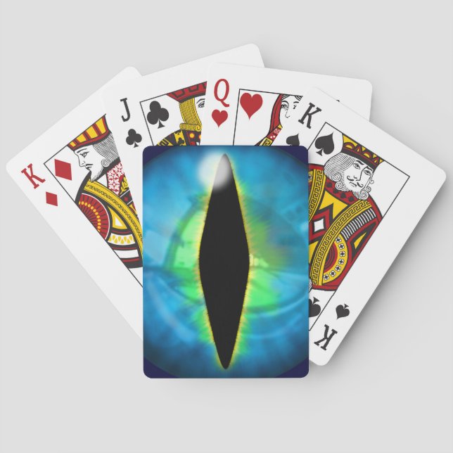 Baralho Olho de Dragão Azul (Verso)