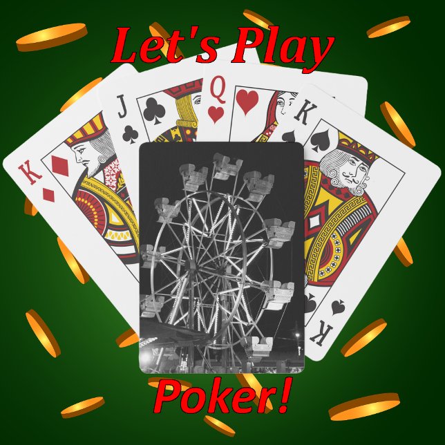 Baralho Ontem Ferris Wheel Ride na Feira do Condado (Criador carregado)