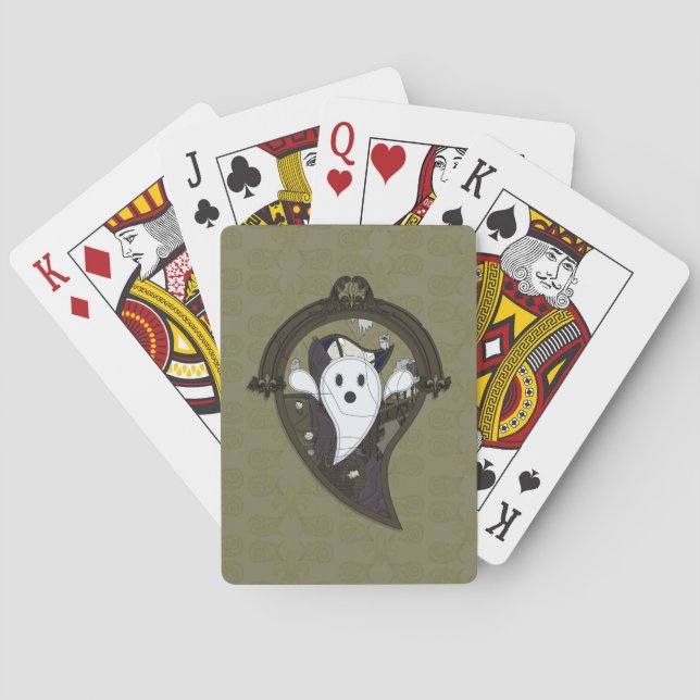 Baralho Ooh as Cartas Clássicas do Fantasma (Verso)