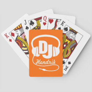 Baralho Orange DJ adiciona o seu nome a cartas de música