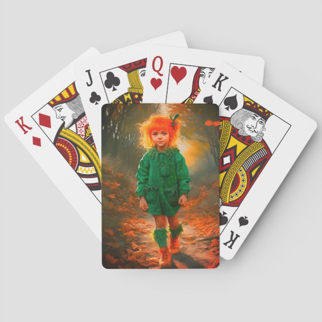 Baralho Orange Haired Girl (Verso)