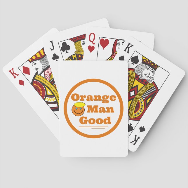 Baralho Orange Man GOOD (Verso)
