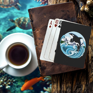 Baralho Orca Killer Baleia - Oceano Azul