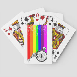 Baralho Orgulho gay bicicleta