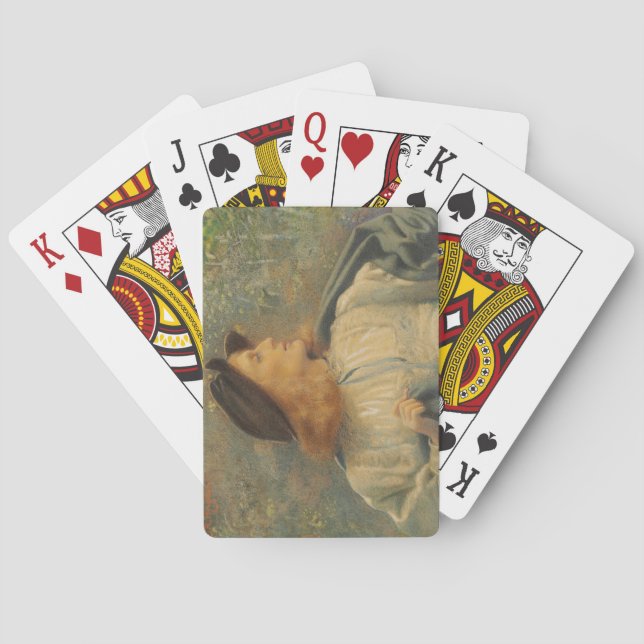 Baralho Orlando (Bela Jovem) (por E.R. Hughes) (Verso)