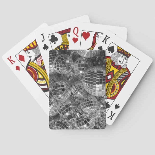 Baralho Ornamentos de Bola Disco (Verso)