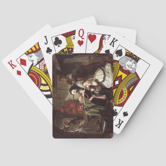 Baralho Os 1753-93) finais de Marie-Antoinette (Adieu à (Verso)