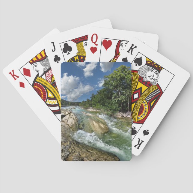 Baralho Os Apartamentos de Barton Creek em Austin, Texas (Verso)